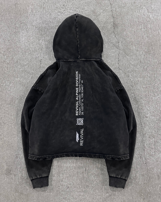 The Stag Cropped Hoodie