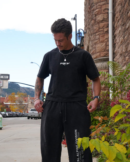 Rev Blade Logo Oversized Tee