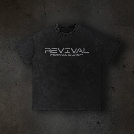REVIVAL INDUSTRIES OVERSIZED FRAYED TEE