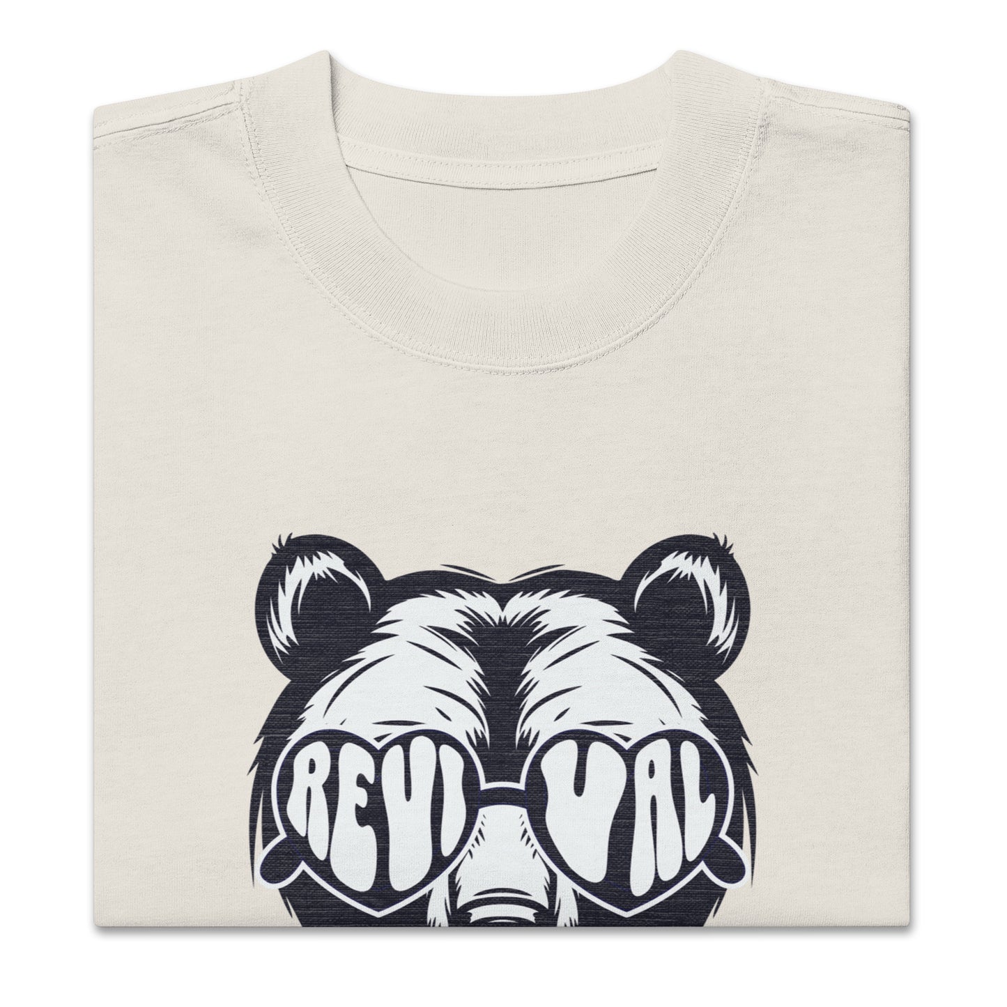 BEAR LOGO OVERSIZED TEE