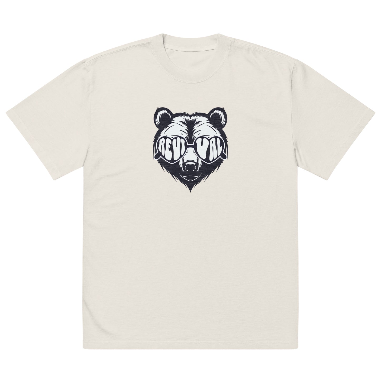 BEAR LOGO OVERSIZED TEE