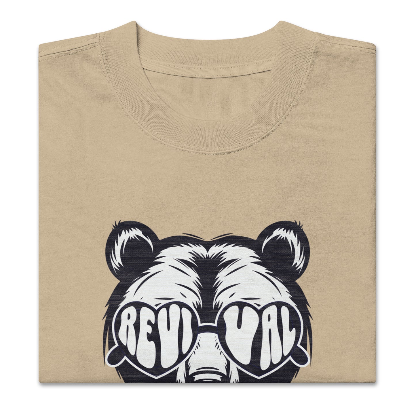 BEAR LOGO OVERSIZED TEE