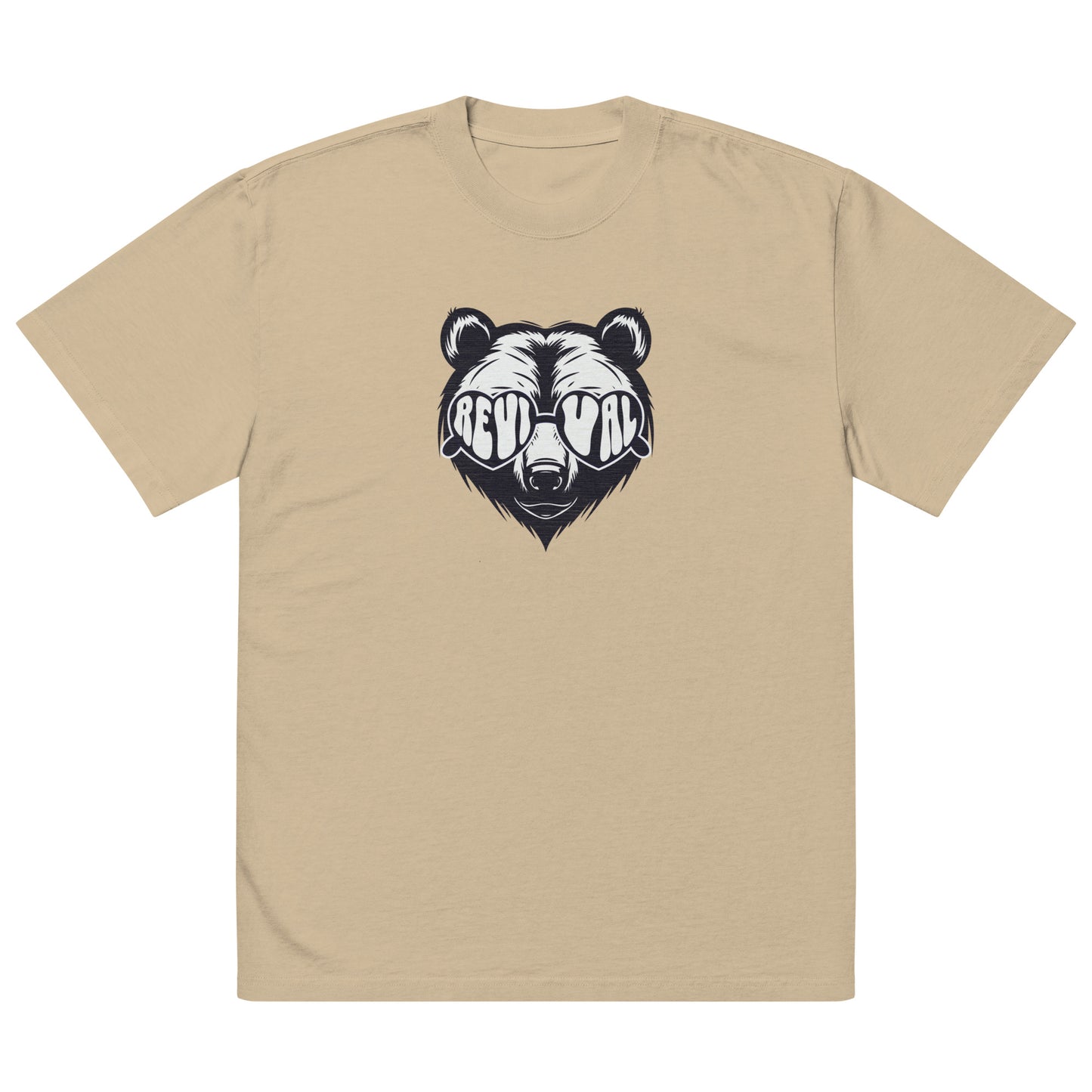 BEAR LOGO OVERSIZED TEE