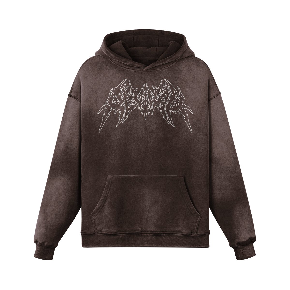 LA REYNA OVERSIZED FADED HOODIE