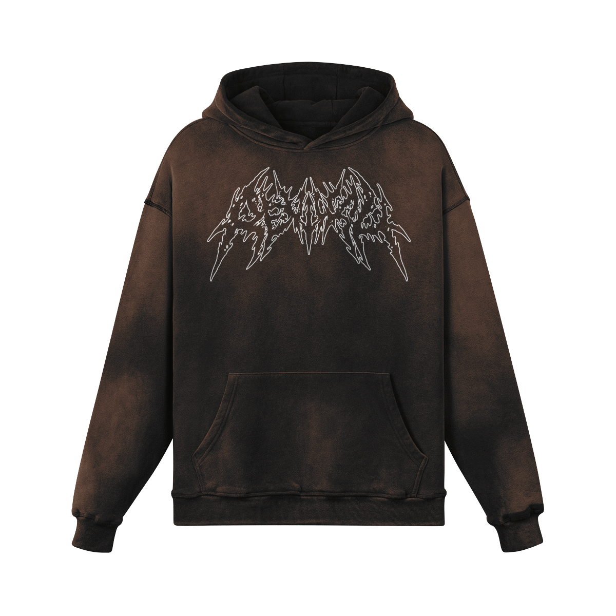 LA REYNA OVERSIZED FADED HOODIE