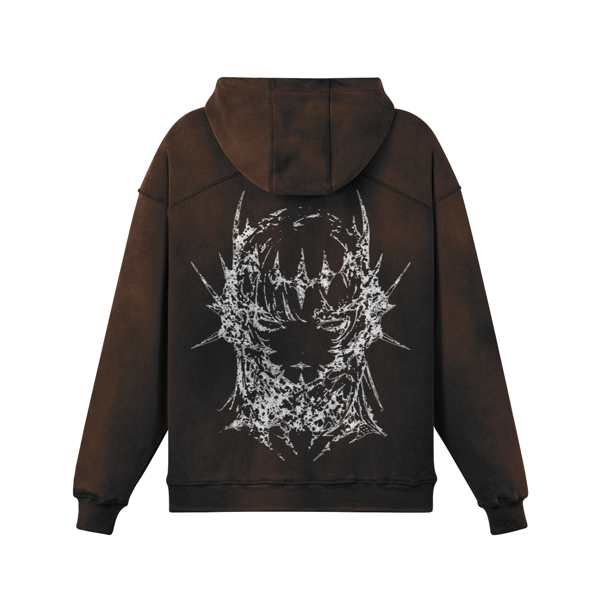 LA REYNA OVERSIZED FADED HOODIE