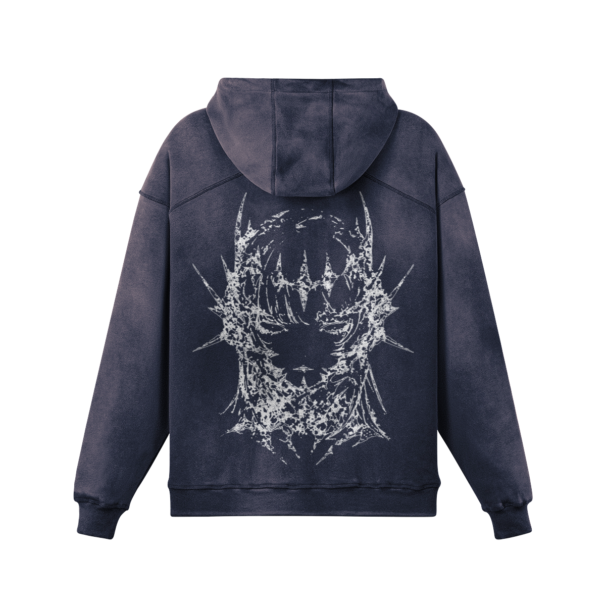 LA REYNA OVERSIZED FADED HOODIE