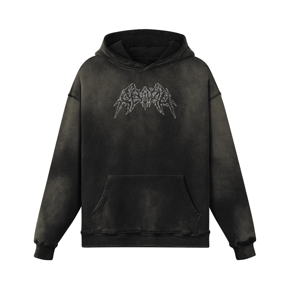 ECOSYSTEM OVERSIZED FADED HOODIE