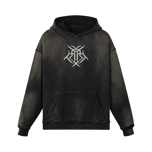 KNIGHTED OVERSIZED FADED HOODIE