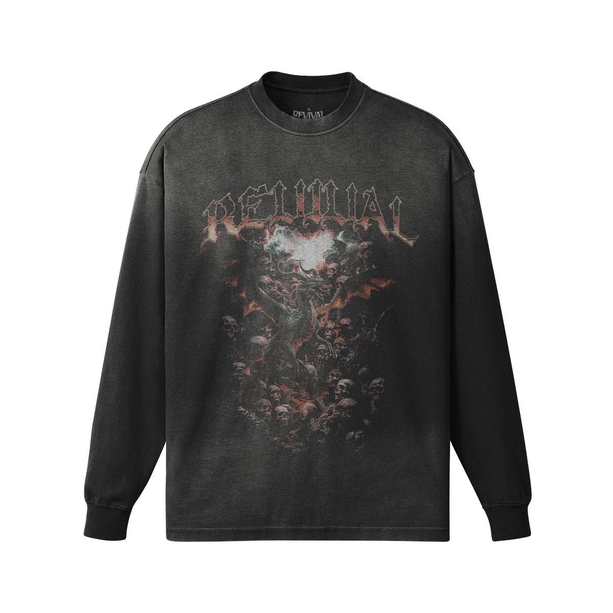 DEATHFANG FADED LONGSLEEVE