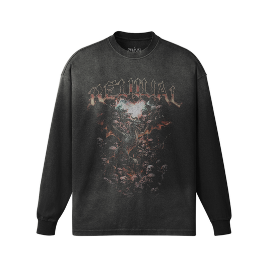 DEATHFANG FADED LONGSLEEVE