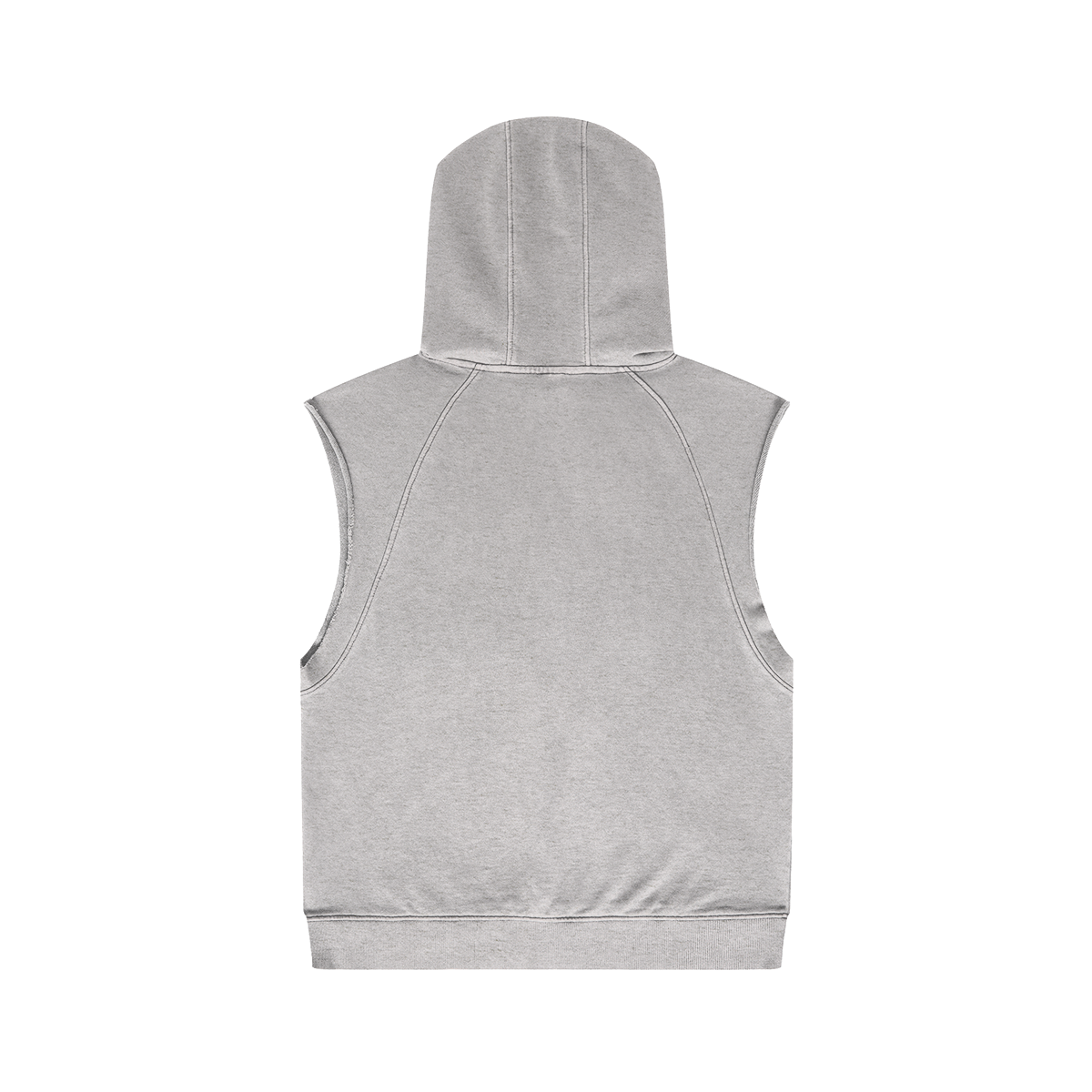 LOGO PREMIUM SLEEVELESS HOODIE