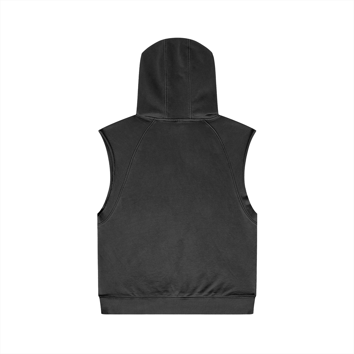 LOGO PREMIUM SLEEVELESS HOODIE