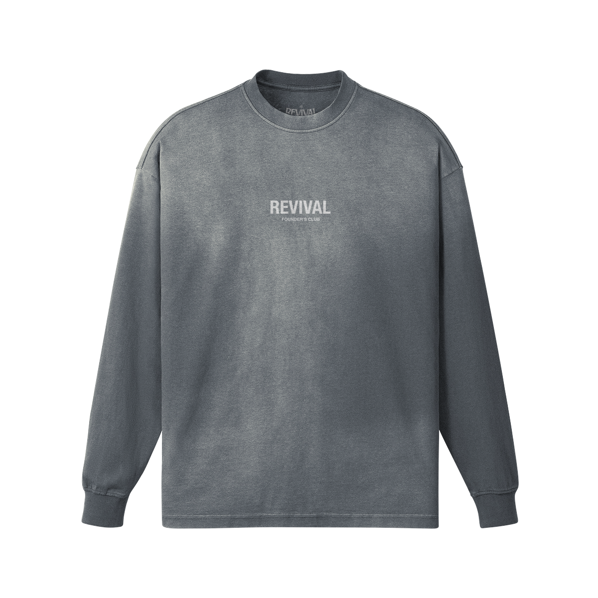 FOUNDERS CLUB LOGO FADED LONGSLEEVE