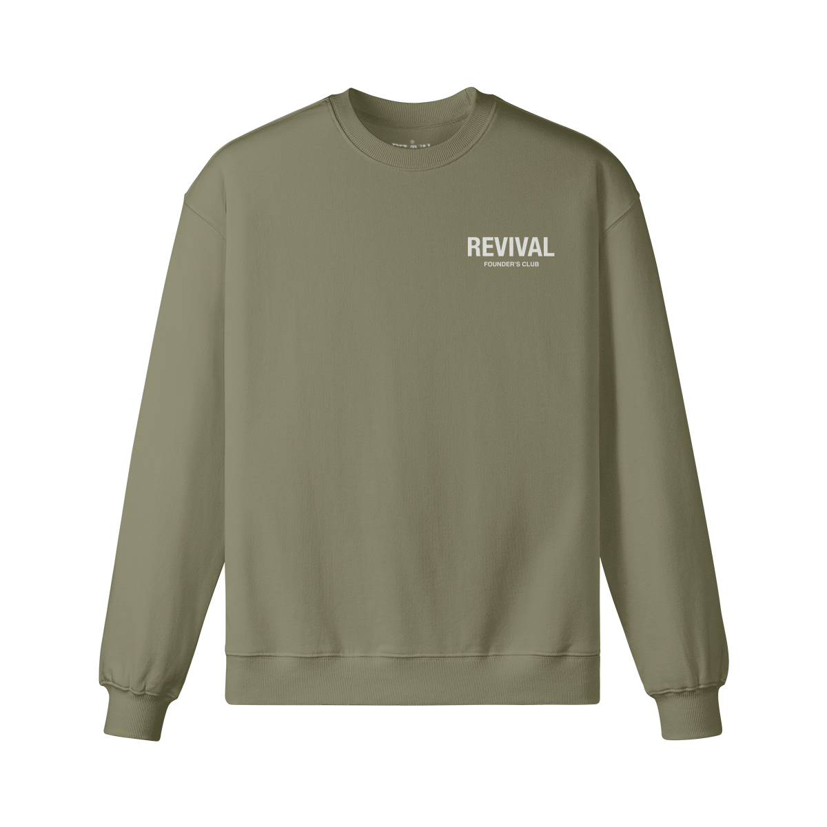 FOUNDERS CLUB LOGO OVERSIZED SWEATSHIRT