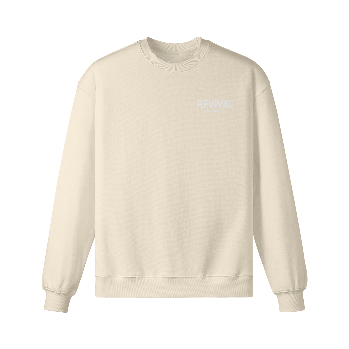 FOUNDERS CLUB LOGO OVERSIZED SWEATSHIRT