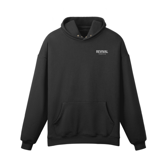 FOUNDERS CLUB LOGO BASIC OVERSIZED HOODIE