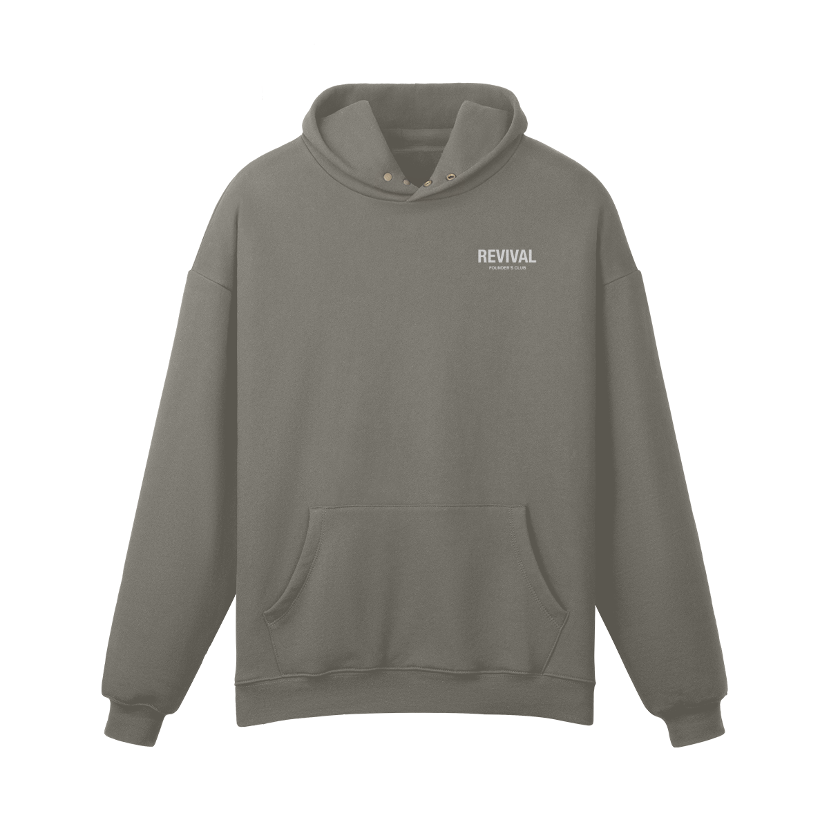 FOUNDERS CLUB LOGO BASIC OVERSIZED HOODIE