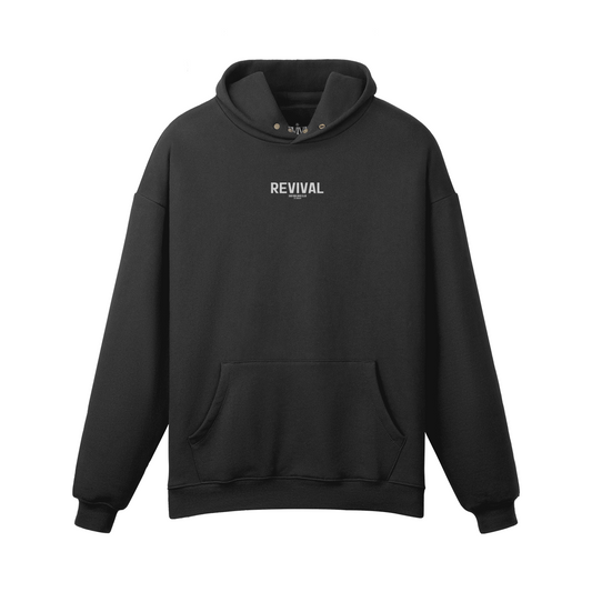 BODYBUILDING CLUB LOGO BASIC OVERSIZED HOODIE