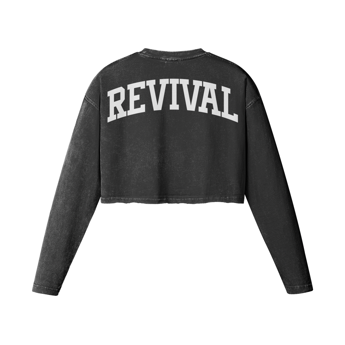 REVIVALS PROPERTY FADED CROPPED TEE