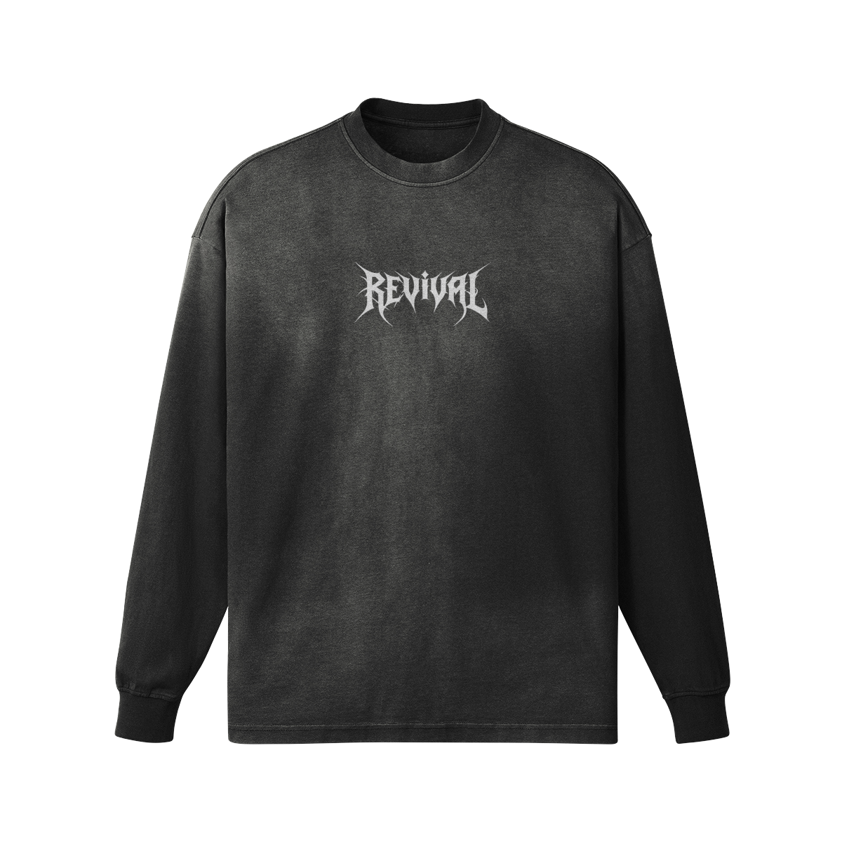 METAL LOGO FADED LONGSLEEVE