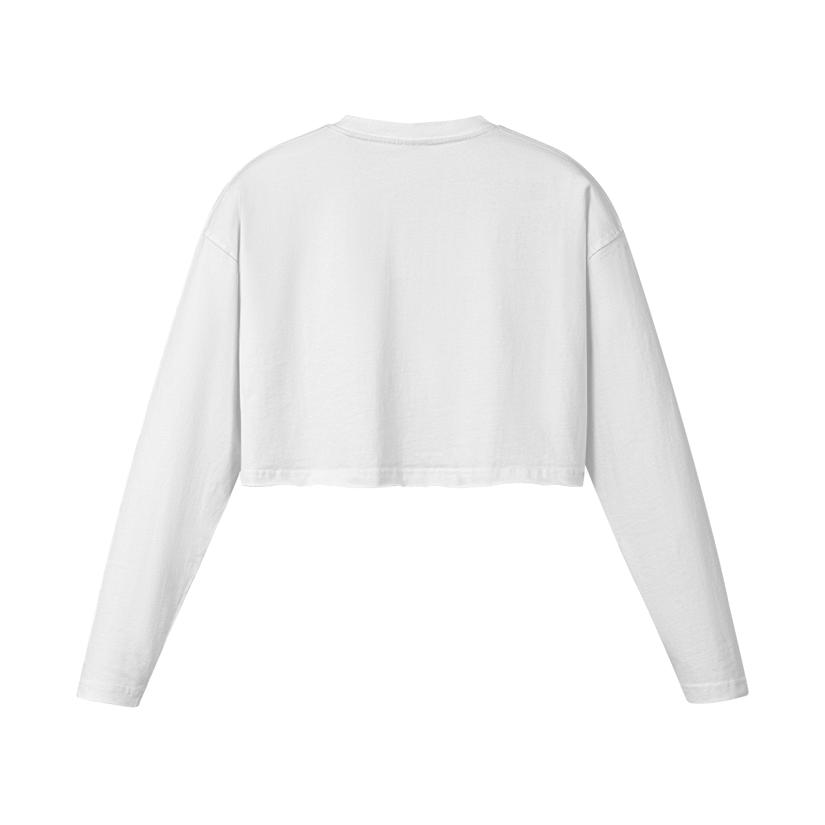 BLANK FADED CROPPED TEE