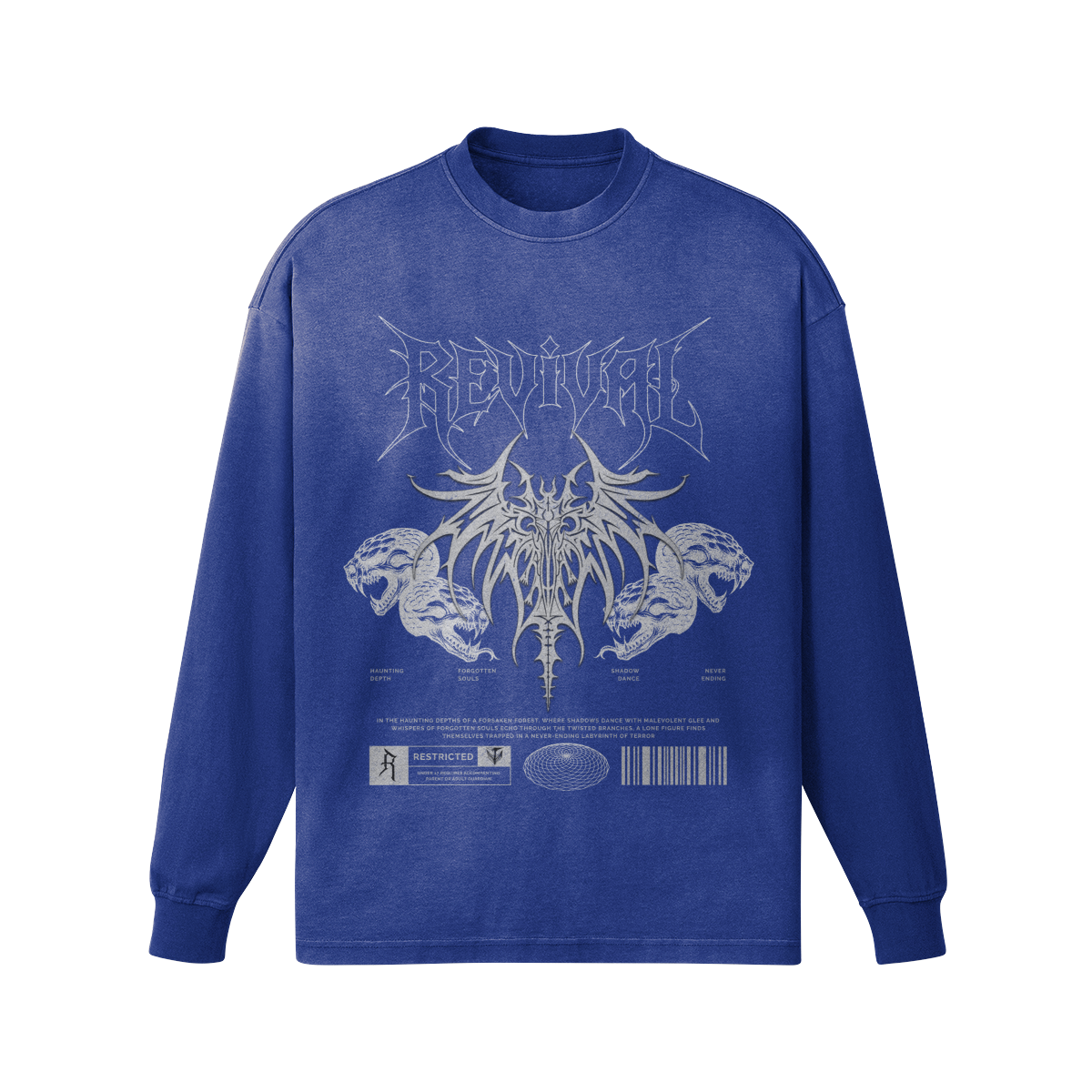 NIGHTMARE FADED LONGSLEEVE