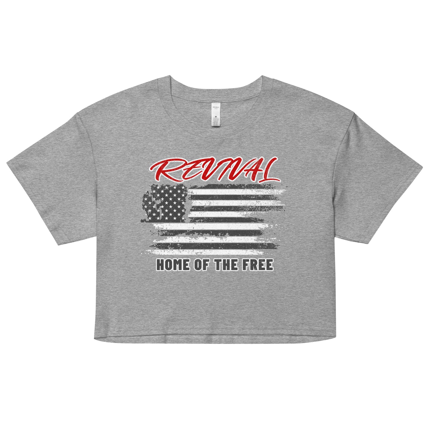 HOME OF THE REVIVAL CROPPED TEE