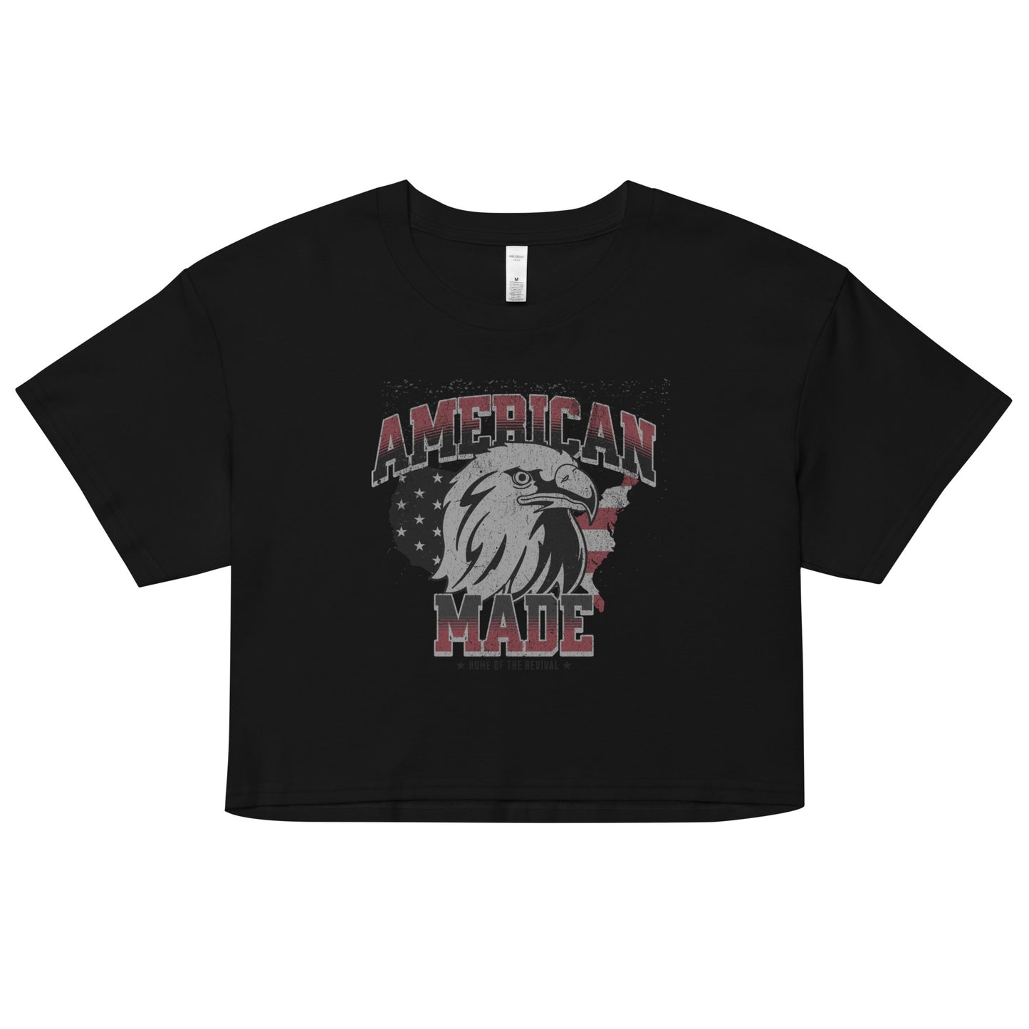 AMERICAN MADE CROPPED TEE