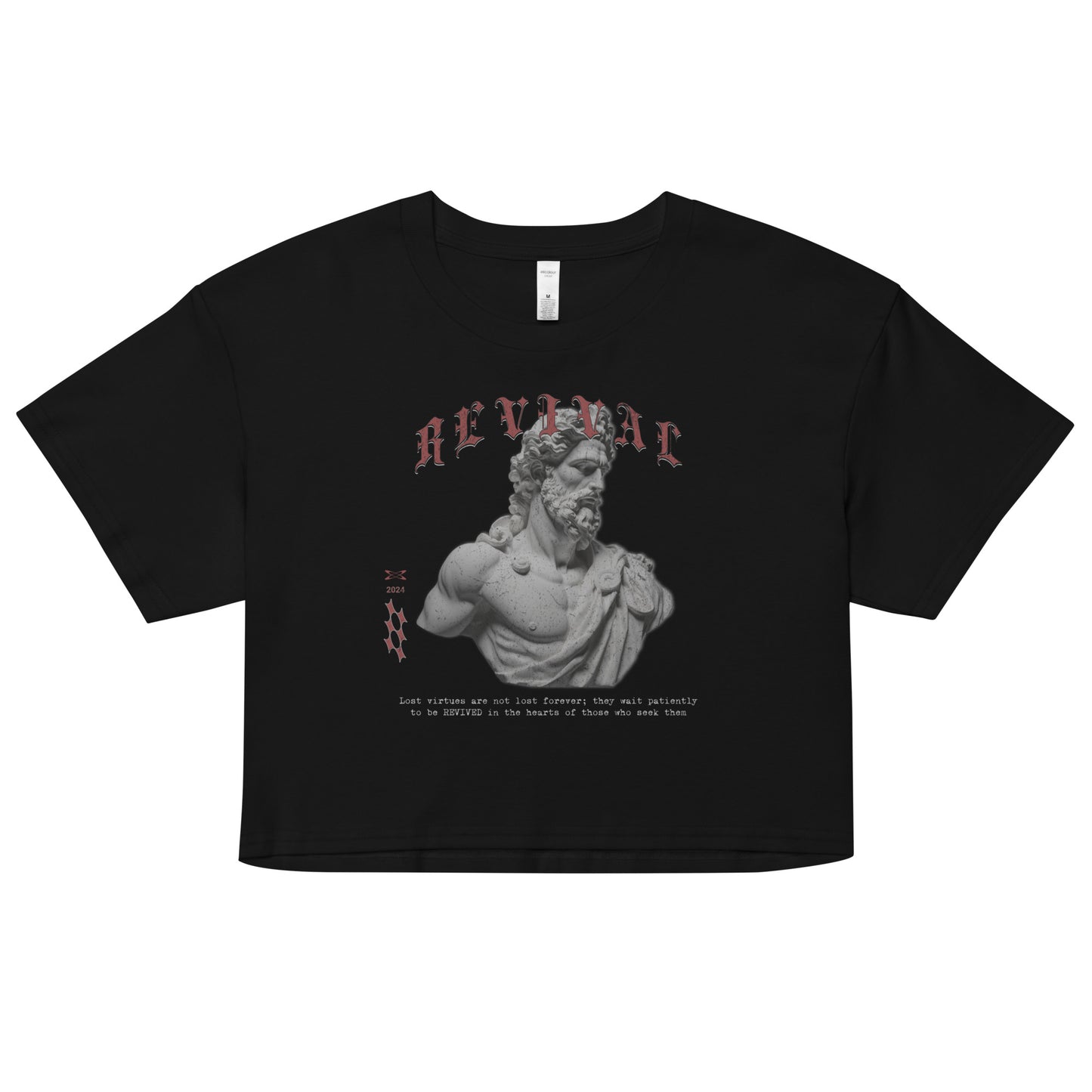 VIRTUES CROPPED TEE