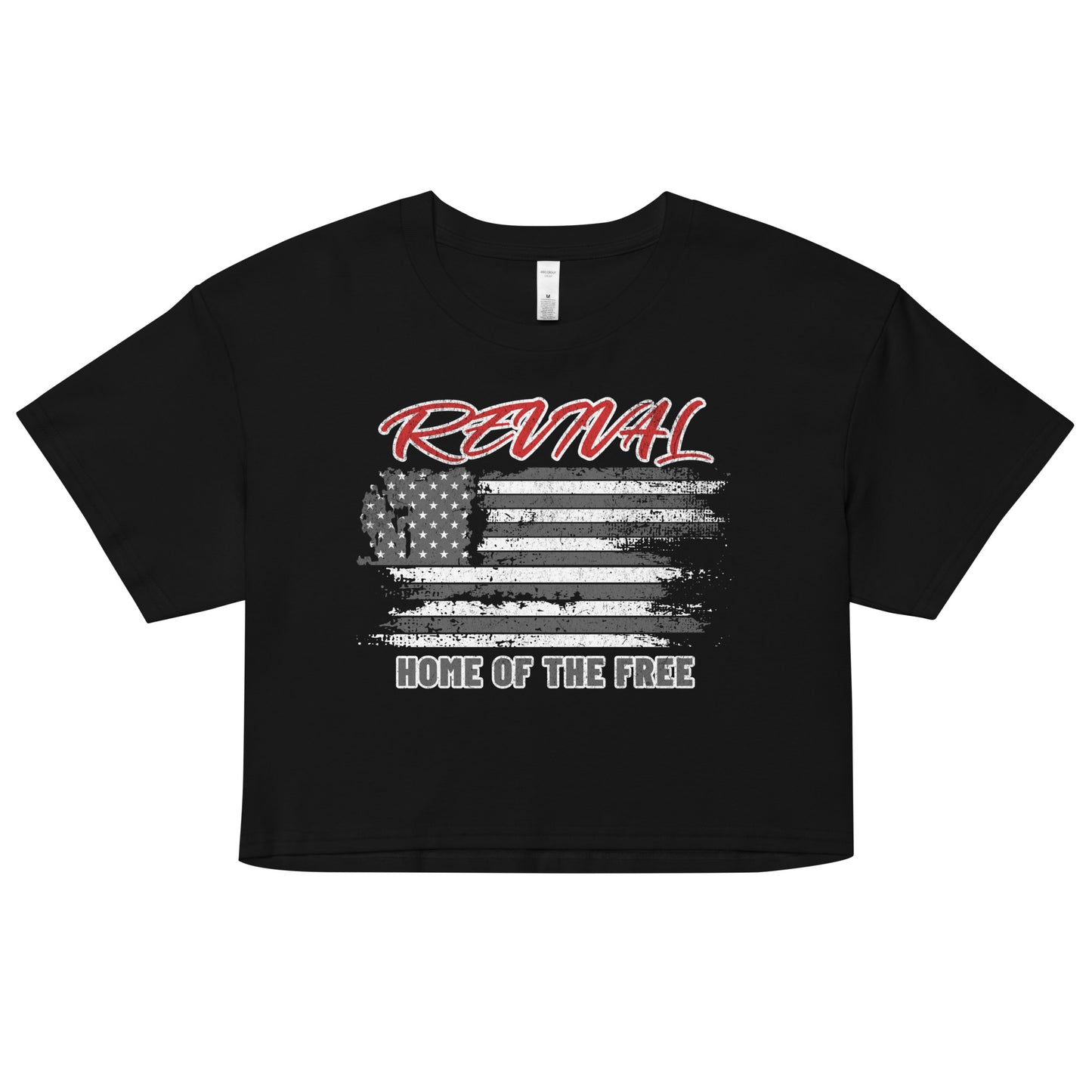 HOME OF THE REVIVAL CROPPED TEE