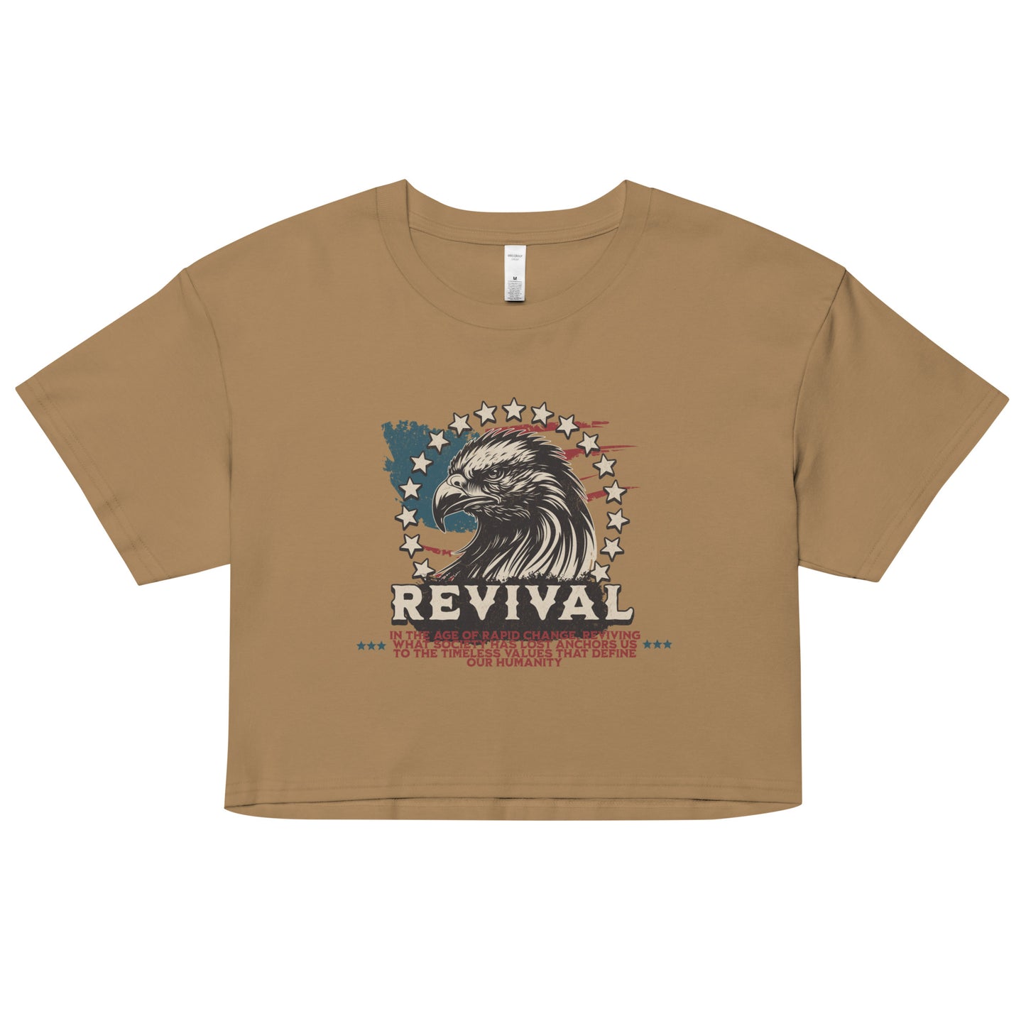 WESTERN REVIVAL CROPPED TEE