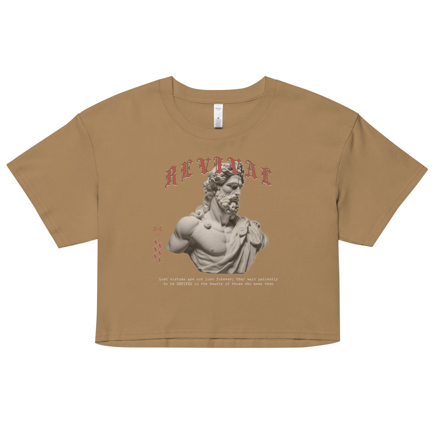 VIRTUES CROPPED TEE