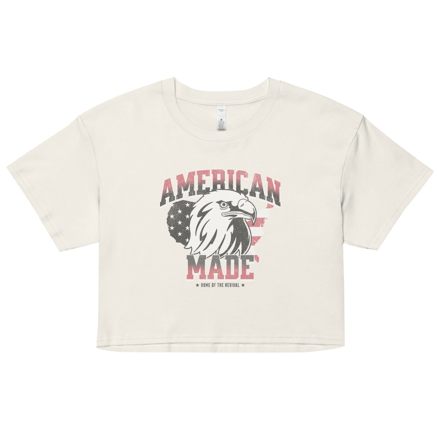 AMERICAN MADE CROPPED TEE