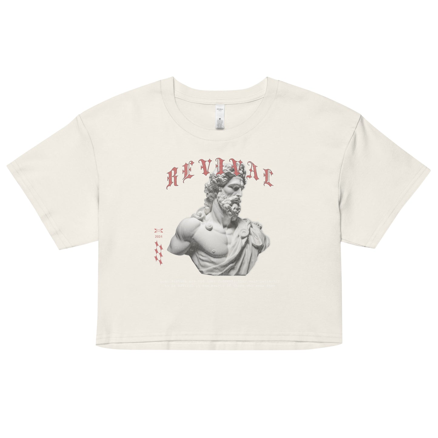 VIRTUES CROPPED TEE