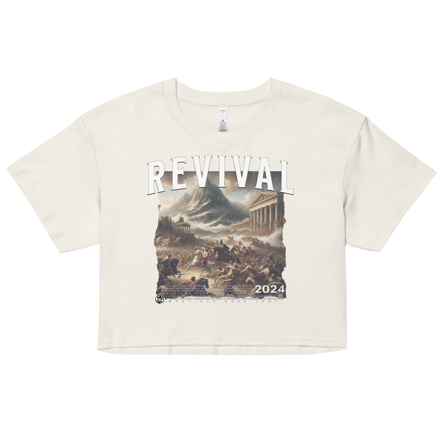 OLYMPUS CROPPED TEE