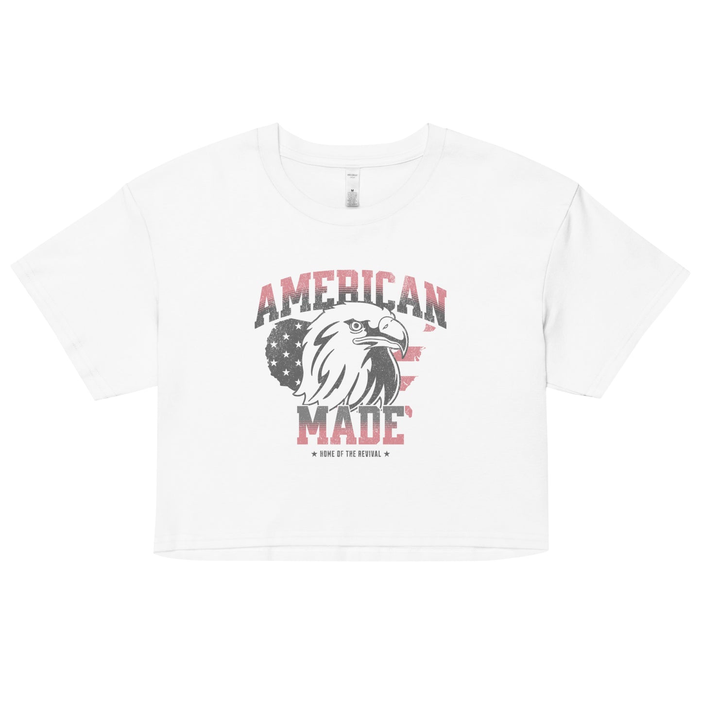 AMERICAN MADE CROPPED TEE