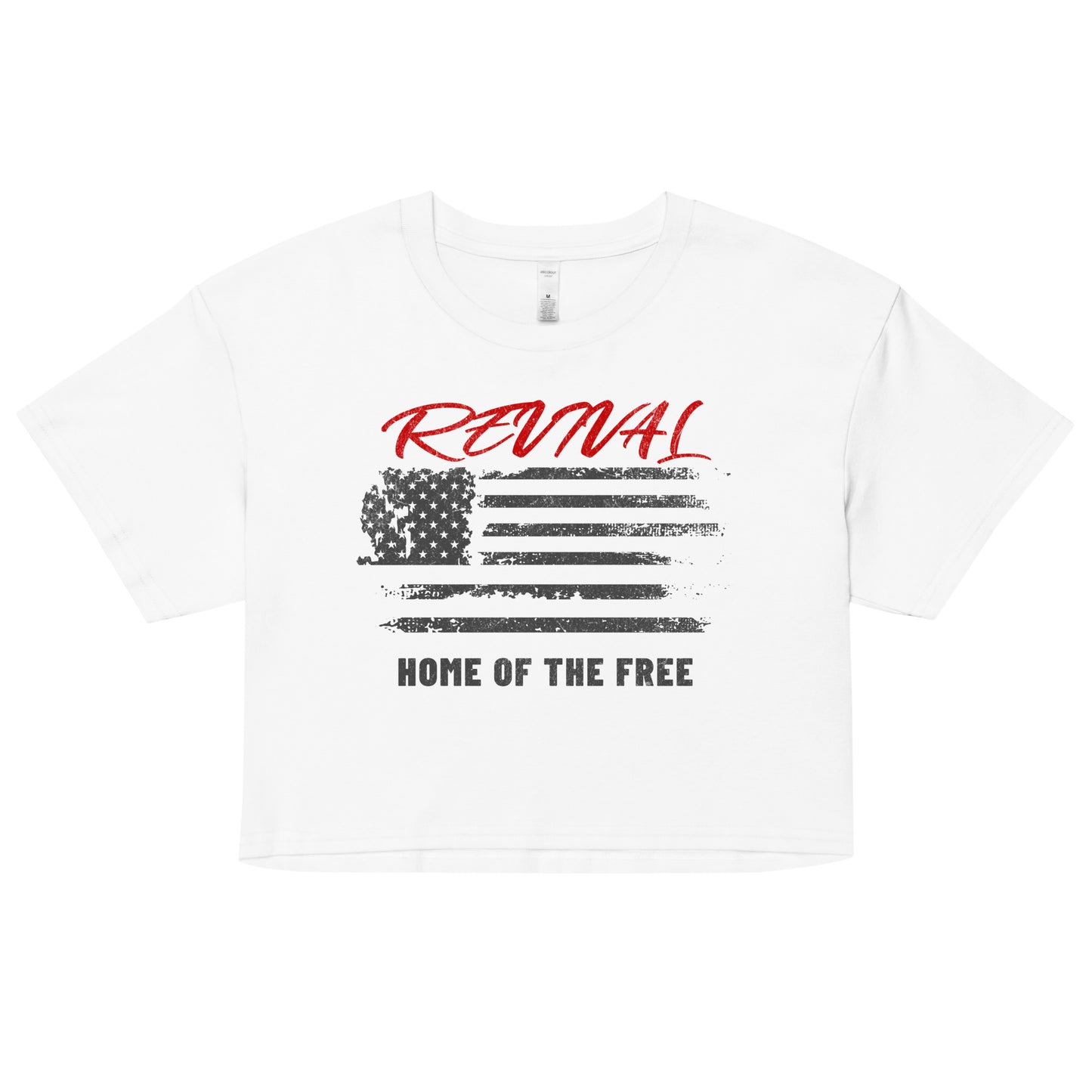 HOME OF THE REVIVAL CROPPED TEE