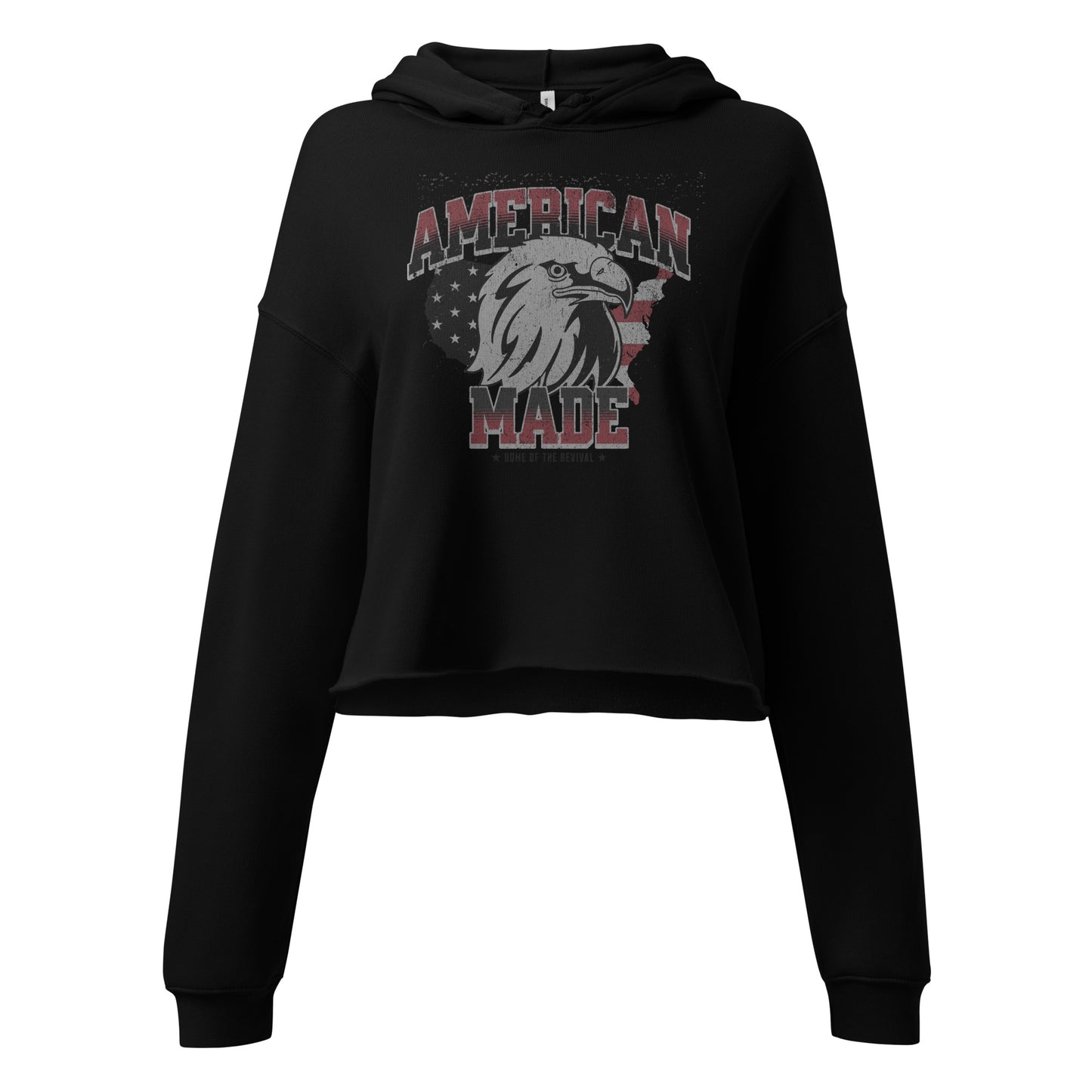 AMERICAN MADE CROPPED HOODIE