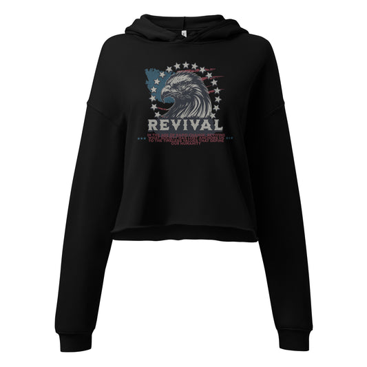 WESTERN REVIVAL CROPPED HOODIE