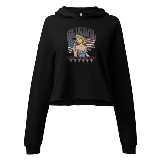 PINUP CROPPED HOODIE