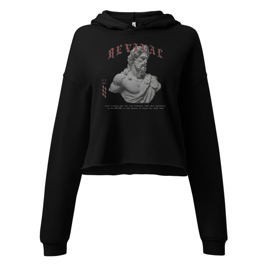 VIRTUES CROPPED HOODIE