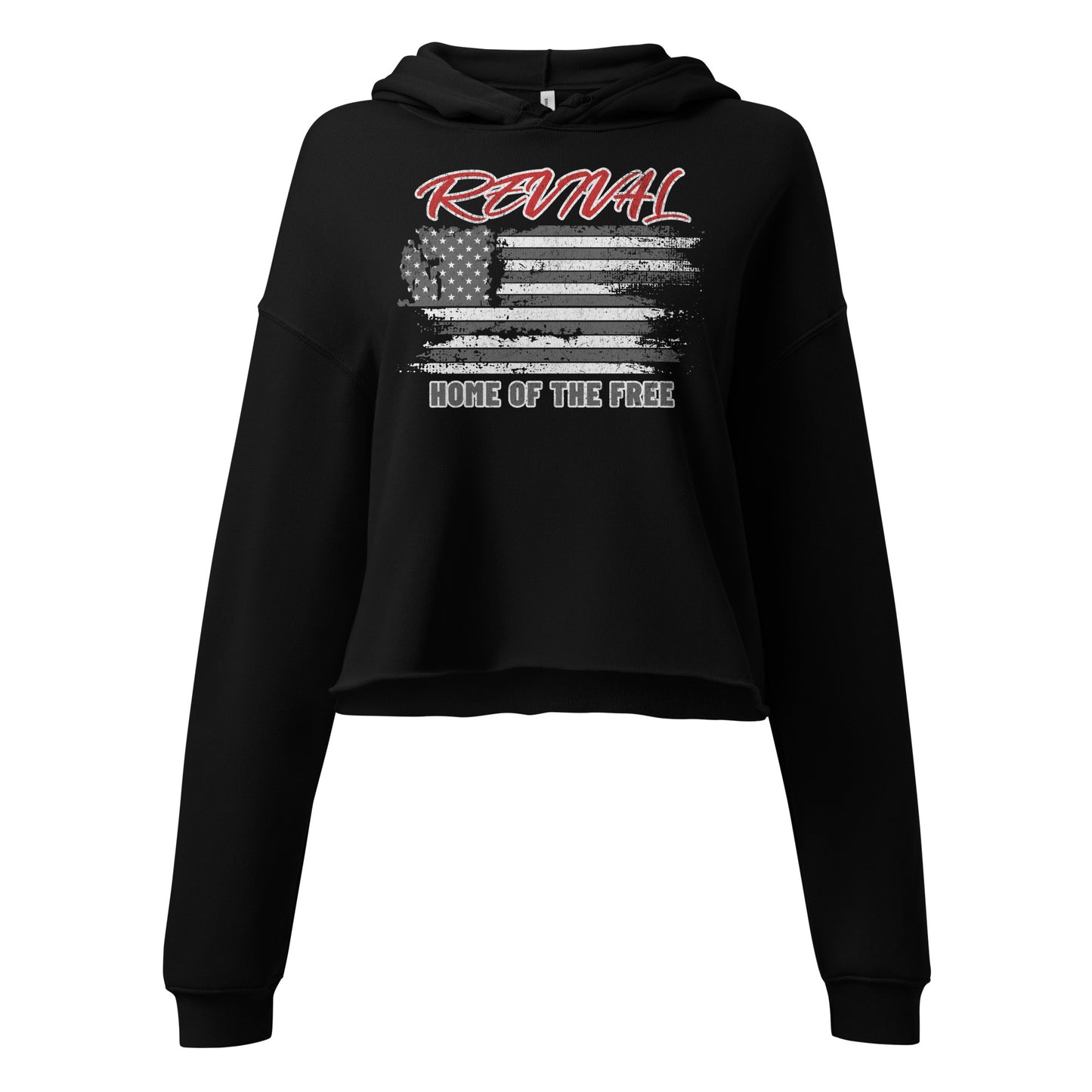 HOME OF THE REVIVAL CROPPED HOODIE