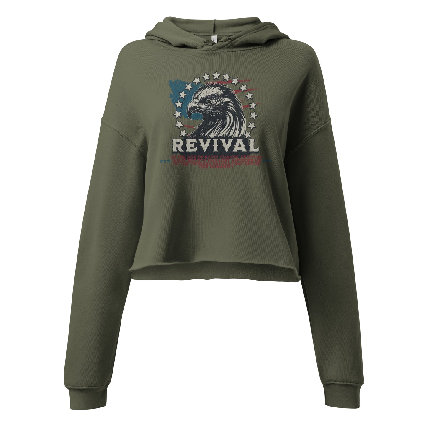 WESTERN REVIVAL CROPPED HOODIE