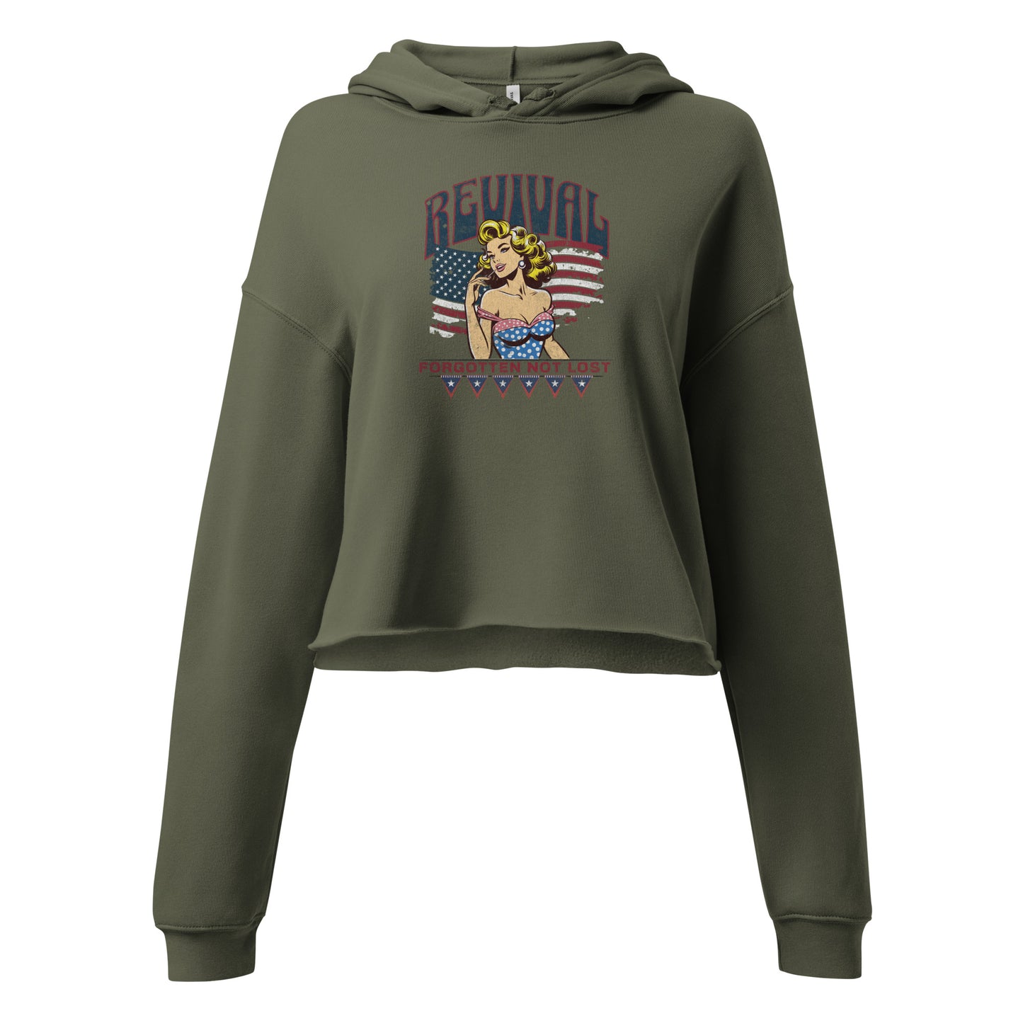 PINUP CROPPED HOODIE