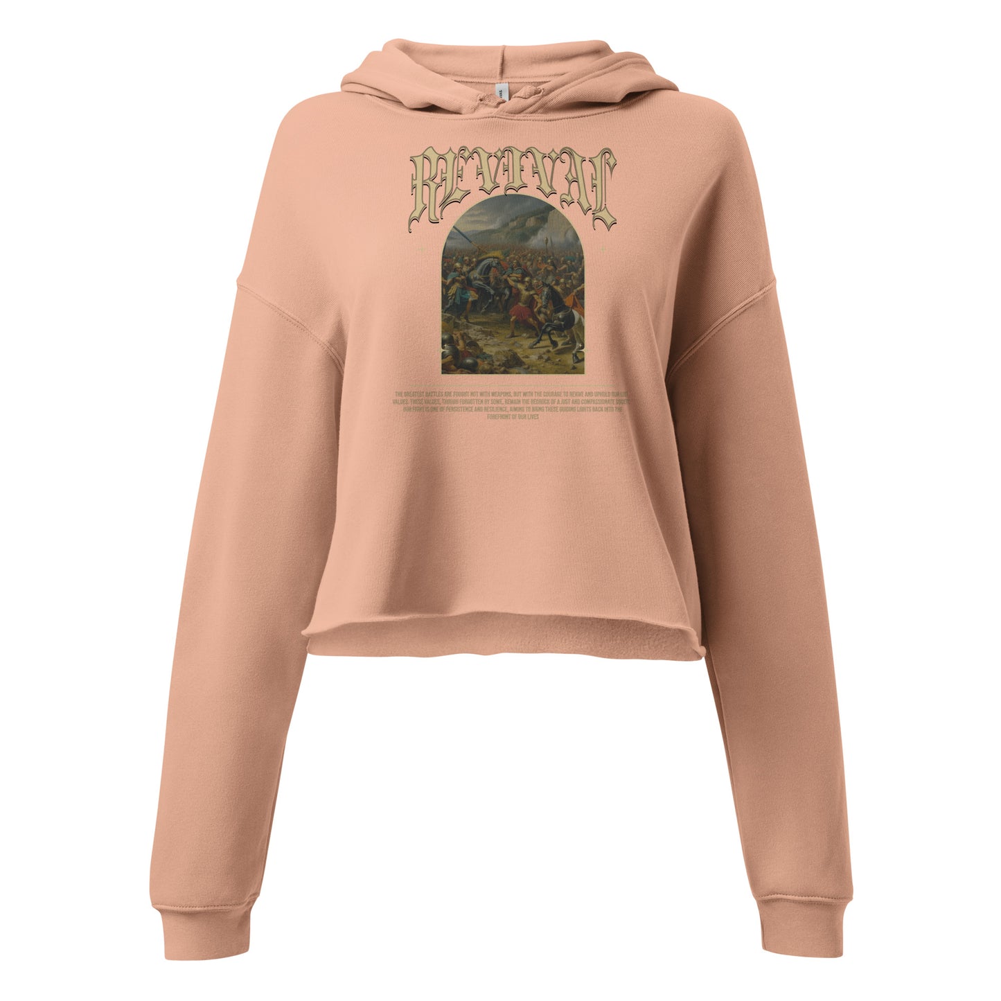 THE MYRMIDONS CROPPED HOODIE