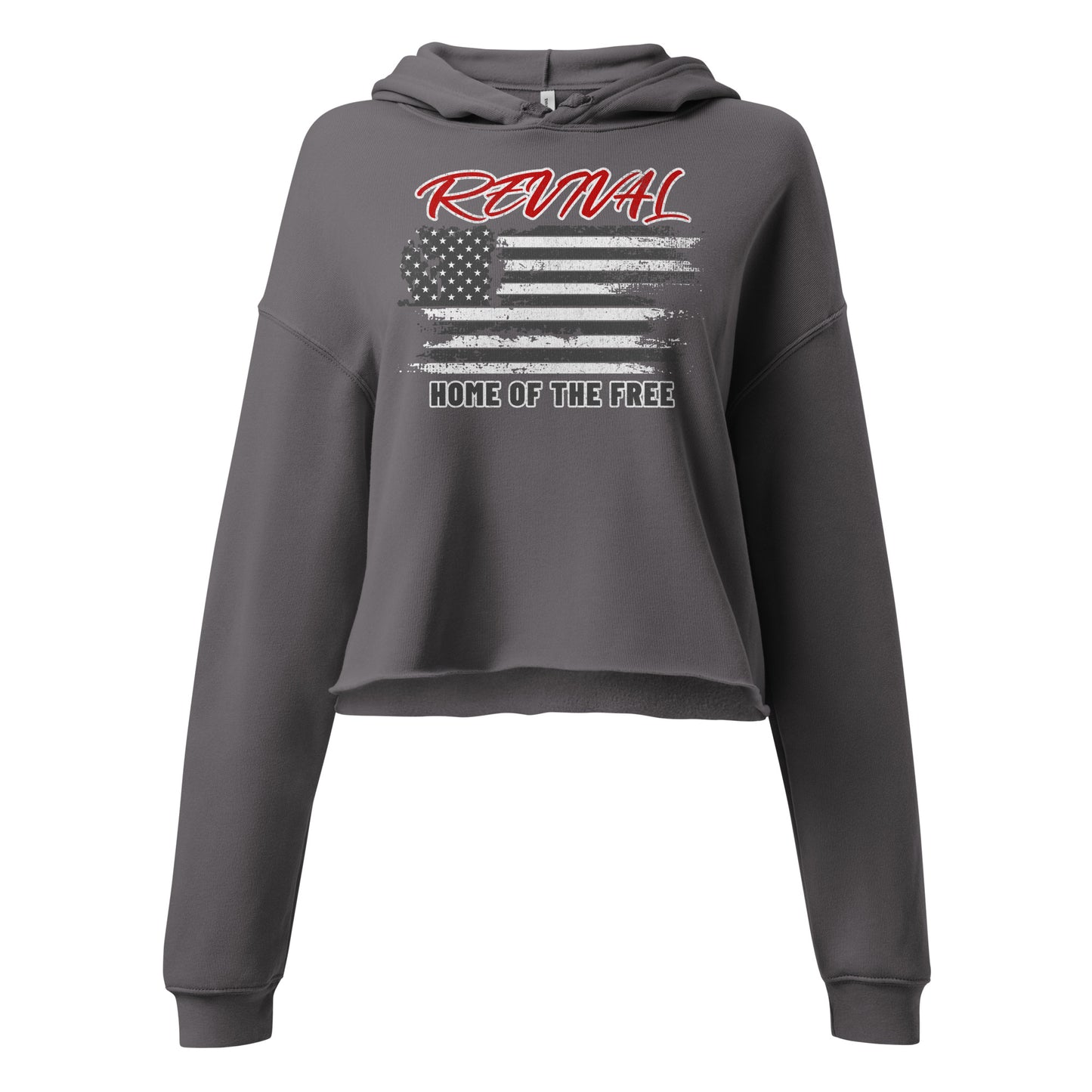 HOME OF THE REVIVAL CROPPED HOODIE